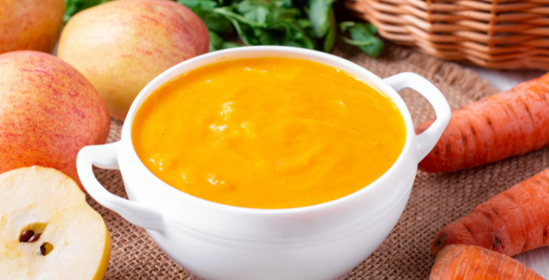 Roasted Cauliflower and Carrot Soup