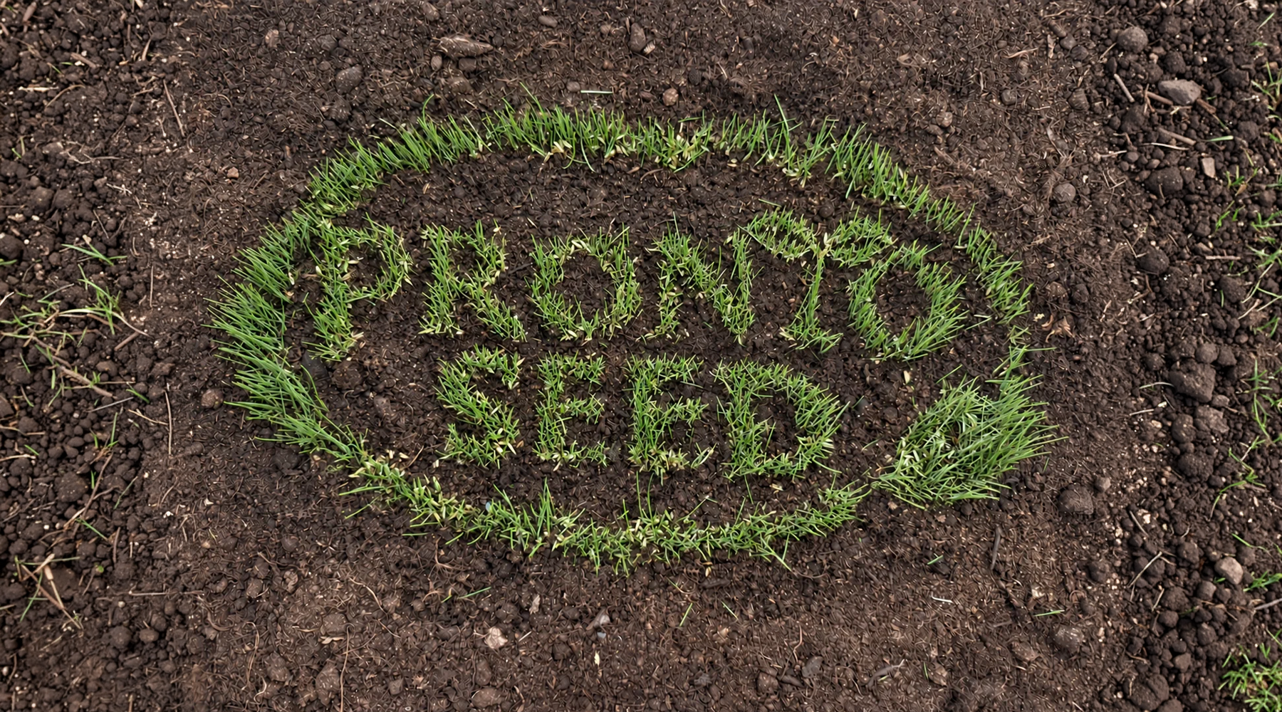How fast growing grass seed works.