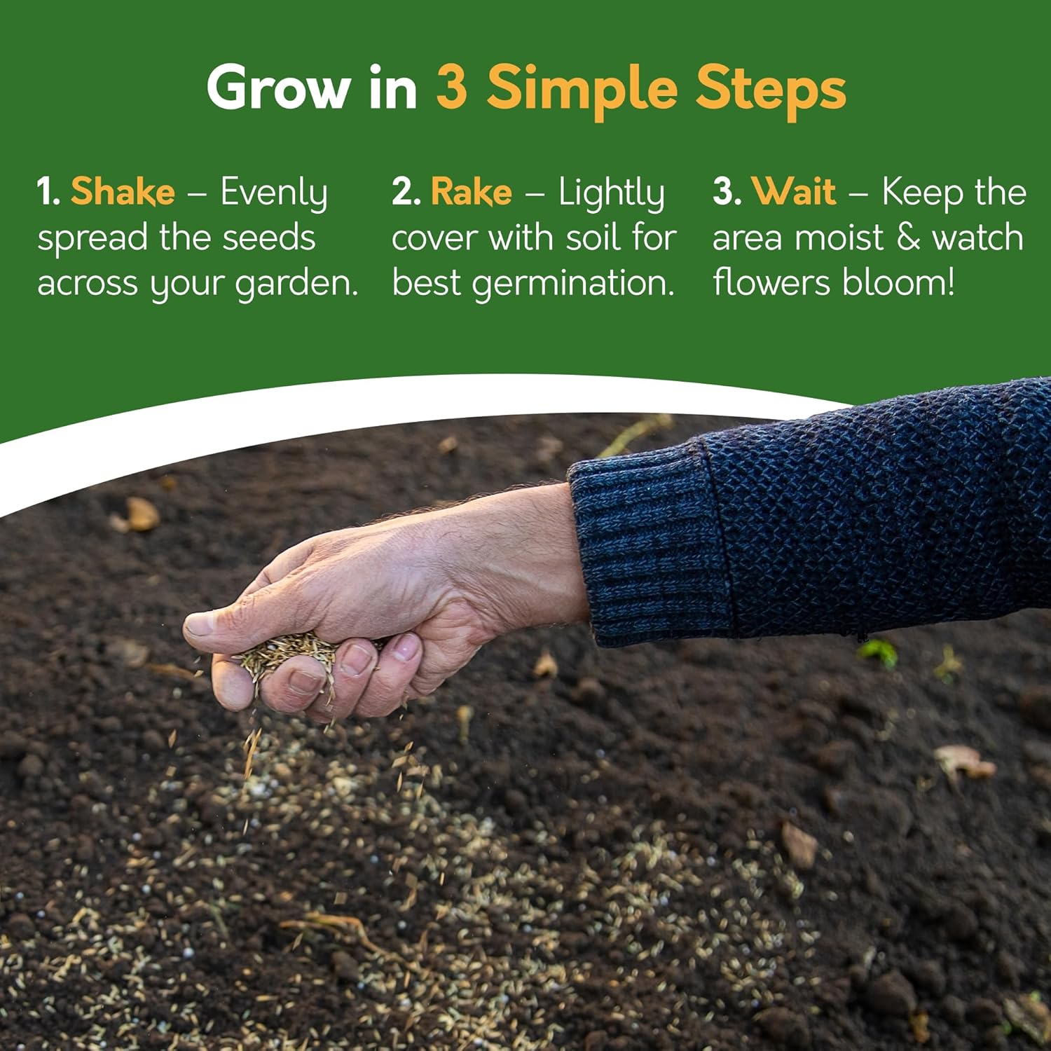 Wildflower Garden Wildflower Seed Shaker – Covers 25m²