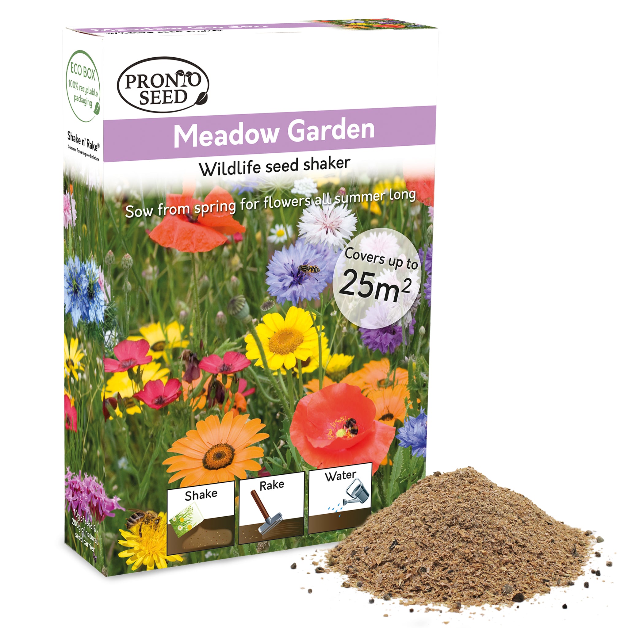 Meadow Garden Wildflower Seed Shaker – Covers 25m²