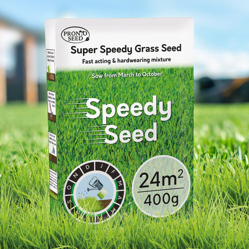 Fast Growing Speedy Grass Seed 400gr