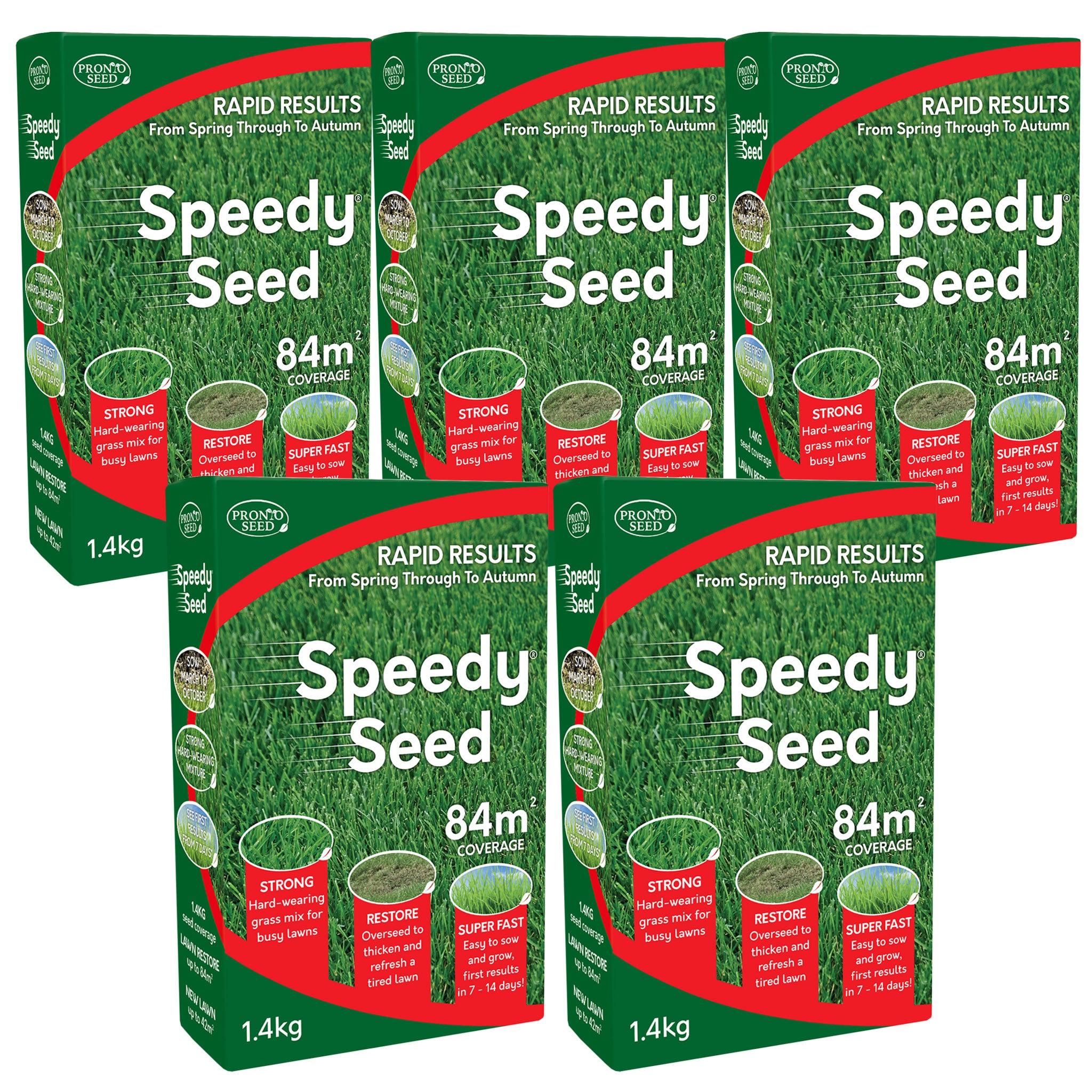 Grass Seed – Fast Growing Lawn Seed for UK Gardens | Speedy Seed