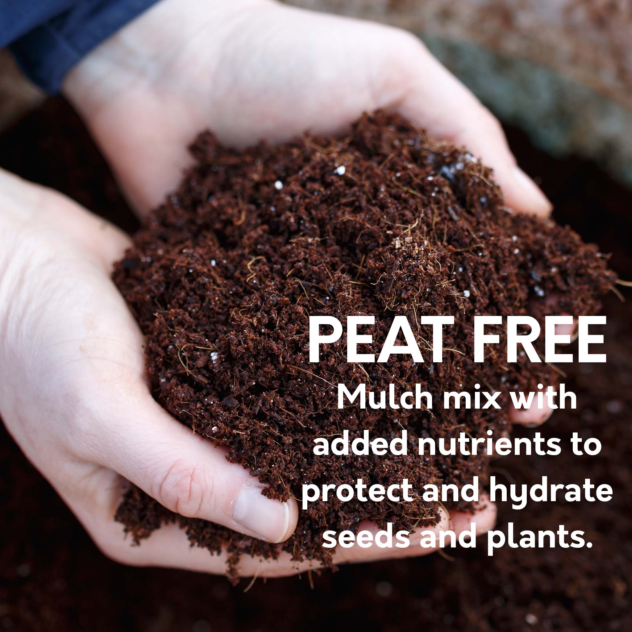 Enriched Coir Potting Mix – 1kg Peat-Free Mulch & Soil Alternative | Expands to 9L
