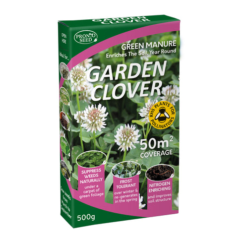 White Clover Seed - Eco-Friendly, Flowering Lawn Seed