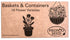 Baskets & Containers Seed Collection 18 Flower Seed Varieties