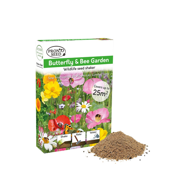 Butterfly & Bee Wildflower Seed Shaker – Covers 25m²