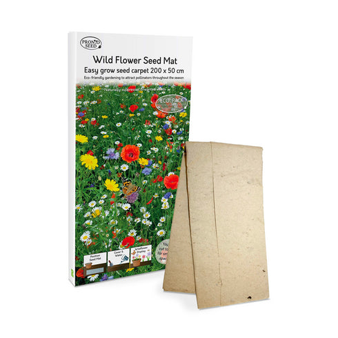 Wild Flower Seed Planting Mat Carpet