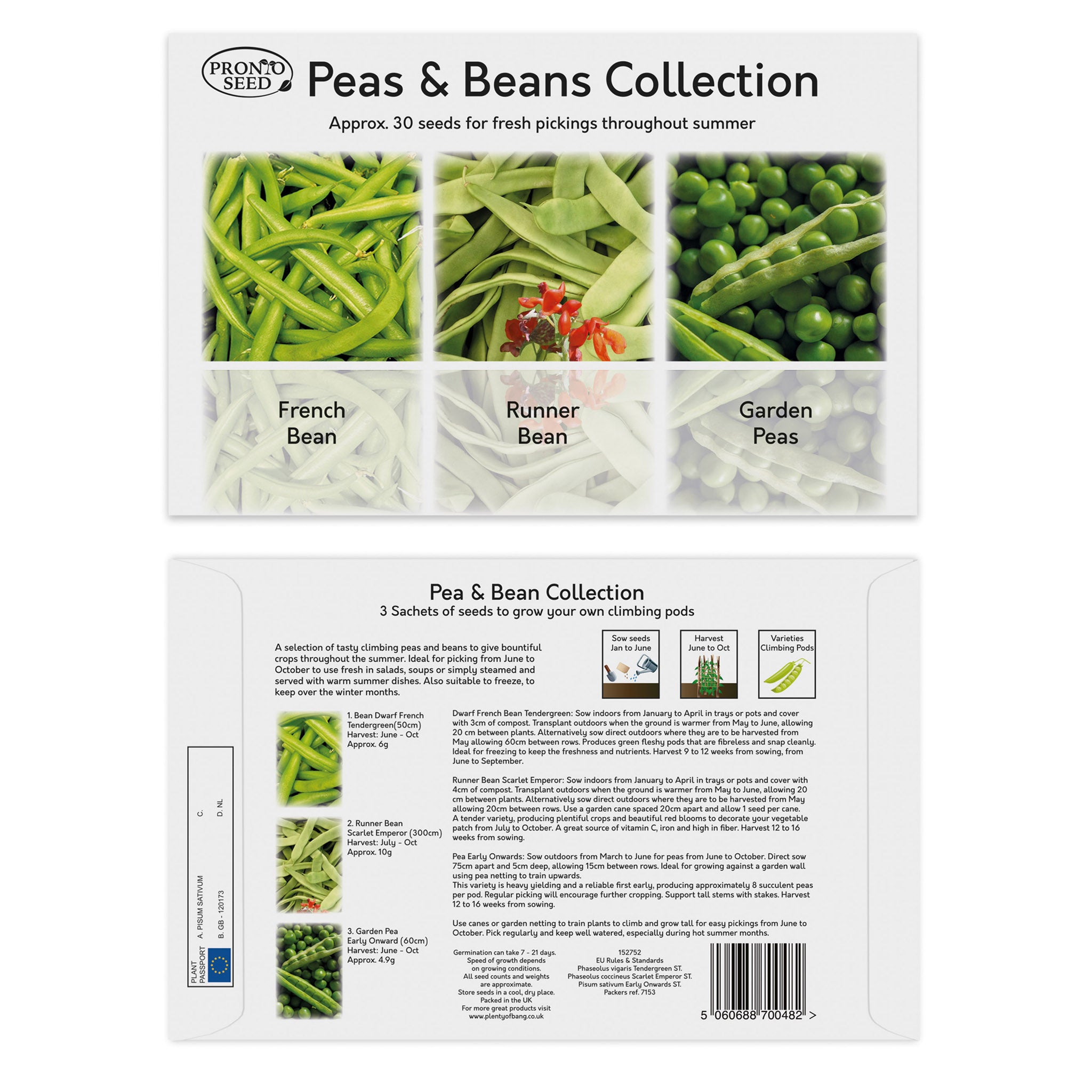 Vegetable Seeds – 21 Varieties, 1,700+ Seeds